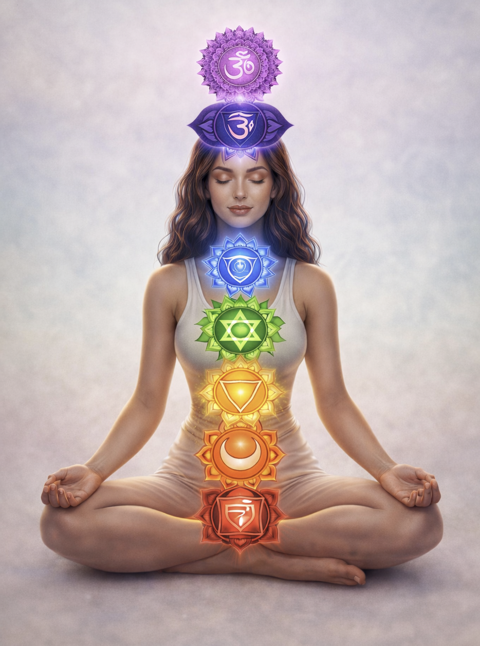 Çakralar: Enerji Merkezlerimizi Keşfetmek🔮